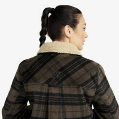 Lumber Jacket Women Mud/Black -UK Clothing Shop 00367902 2ff8 46cb 84a0 e0faebb42e56