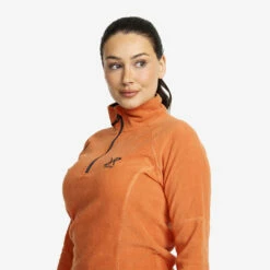 Trekker Fleece Women Apricot Orange -UK Clothing Shop 00609292 7c45 408a 8d6b 90b2e807d4a8
