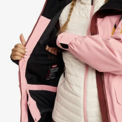 Halo 2L Insulated Ski Jacket Women Blush -UK Clothing Shop 01365685 ace2 4e65 87eb 4ceea0fb08c3