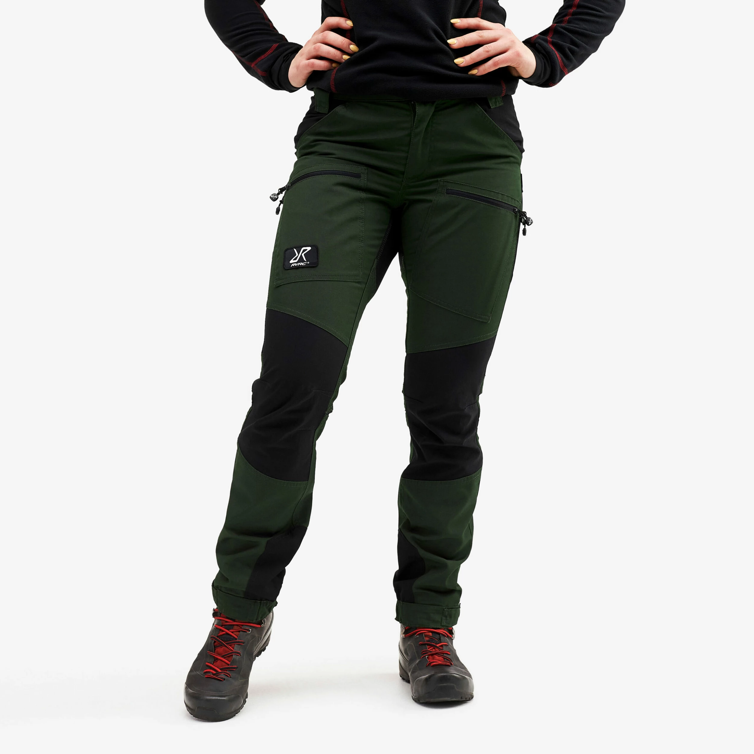 Nordwand Pro Short Trousers Women Forest Green 3 Nordwand Pro Short Trousers Women Forest Green