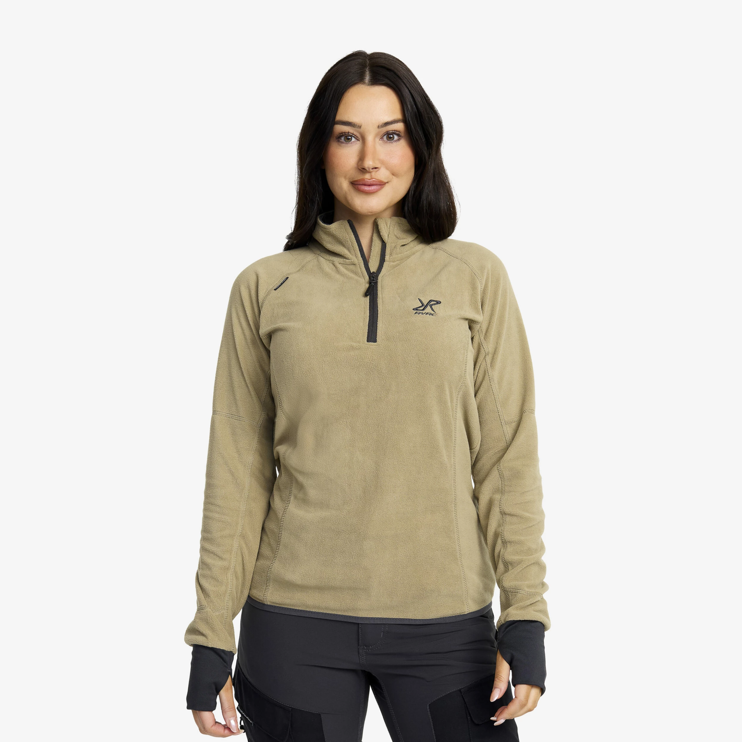 Trekker Fleece Women Khaki 3 Trekker Fleece Women Khaki