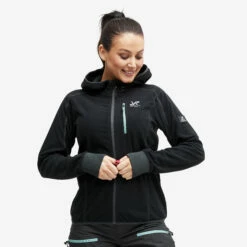 Trekker Hoodie Women Black