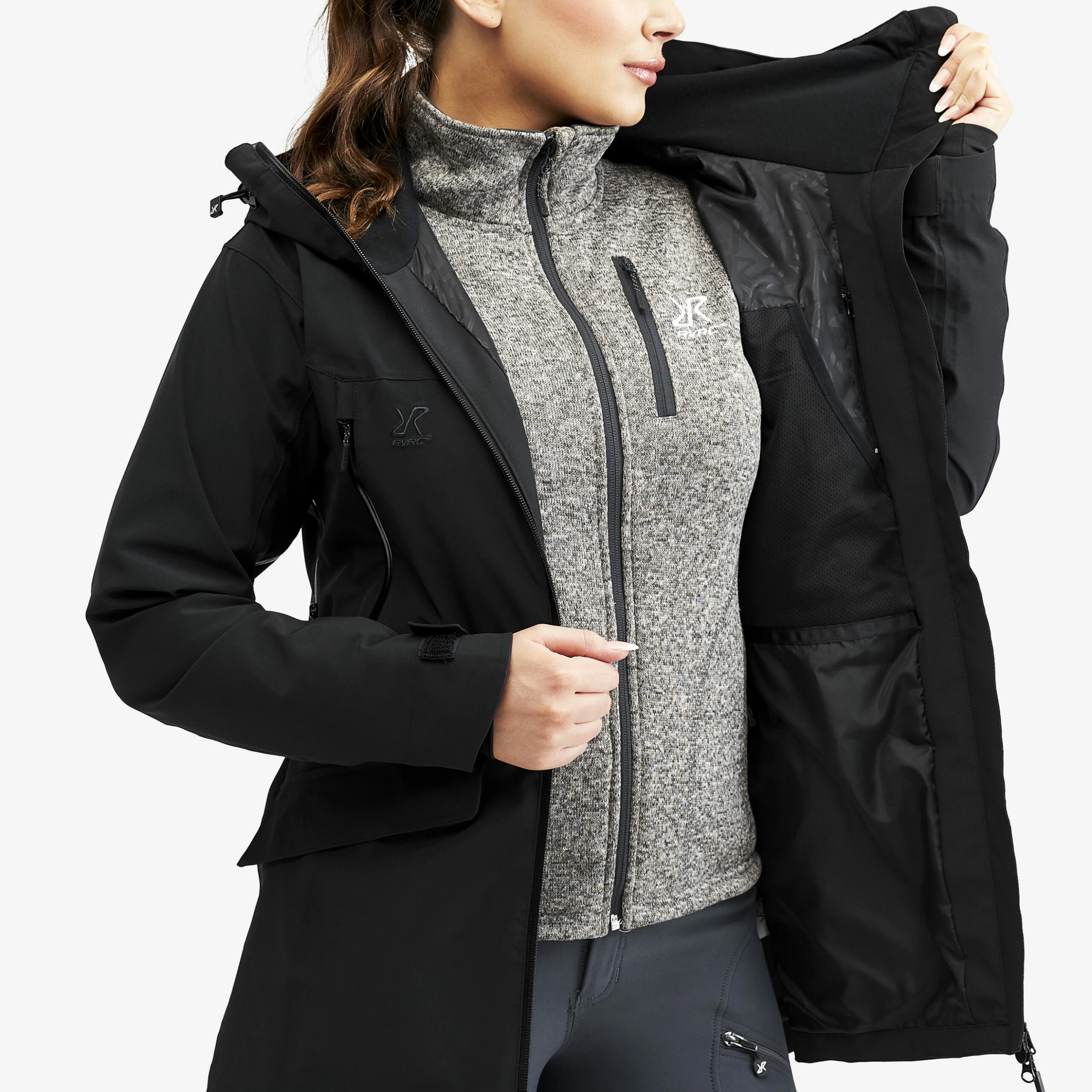 Monsoon Jacket Women Black 9 Monsoon Jacket Women Black - Image 7