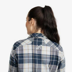 Flannel Shirt Women Moonlit Ocean/Blueberry -UK Clothing Shop 0c1e2aea 539b 4910 8928 5f69d5ca3671
