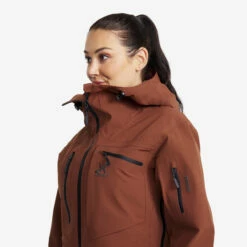 Cyclone Long 3L Jacket Women Smoked Paprika -UK Clothing Shop 0cc52807 e138 4494 8735 973a5cadbd52