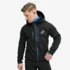 Hiball Jacket Men Black/Dark Ocean