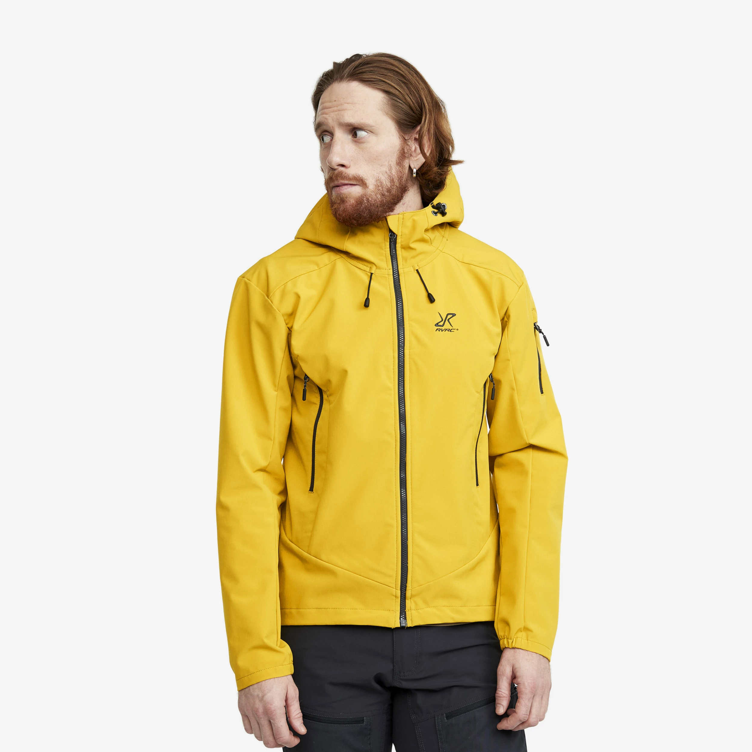 Reckon Softshell Jacket Men Lemon Curry 3 Reckon Softshell Jacket Men Lemon Curry