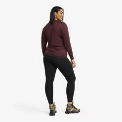 Vagabond Long Sleeve Tee Women Dark Vintage Rose -UK Clothing Shop 16727755 51fc 4b9d 8b01 3a9170119298