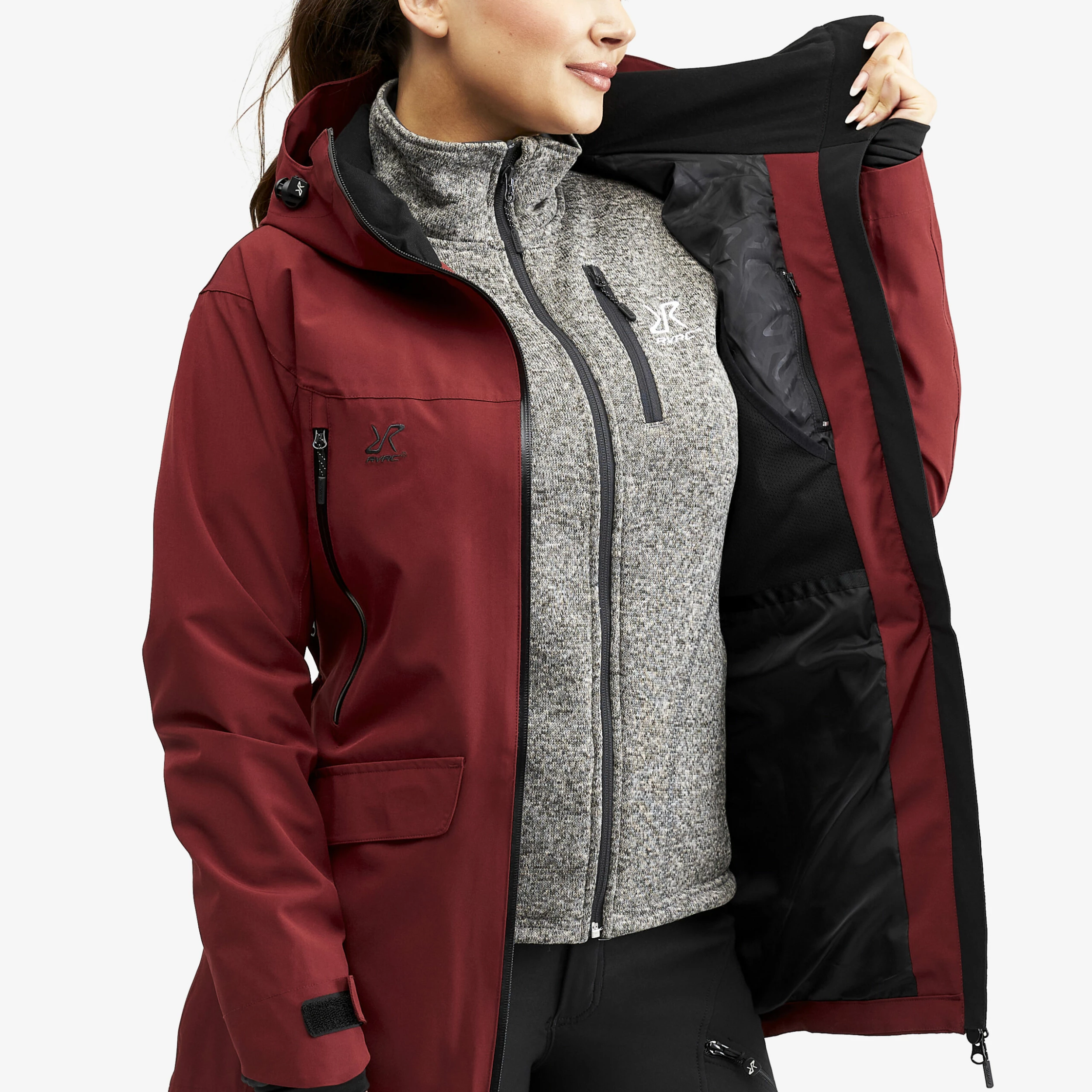 Monsoon Jacket Women Chilli 10 Monsoon Jacket Women Chilli - Image 8