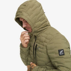 Flex Down Jacket Men Burnt Olive -UK Clothing Shop 19dabd39 3e95 4187 863e 5beb6fdd2d10