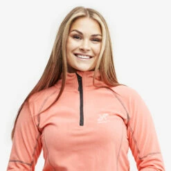 Trekker Fleece Women Burnt Coral -UK Clothing Shop 1a1506e5 d47d 4d80 8499 09cff7a0b930