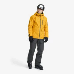 Halo 2L Insulated Ski Jacket Men Golden Yellow -UK Clothing Shop 1d067963 fa35 4697 b041 48fe040fc5b6