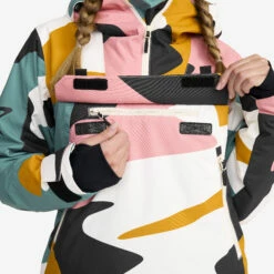 Halo 2L Insulated Ski Anorak Women Anthracite/Golden Yellow -UK Clothing Shop 1de92c0c 425a 42b9 bd26 97335ae1d6d4