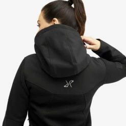 Wander Pro Wool Hoodie Women Charcoal Black -UK Clothing Shop 1ff24608 2521 4b14 85af b24c6722496e