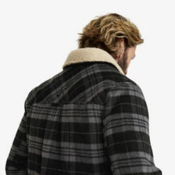 Lumber Jacket Men Black/Anthracite -UK Clothing Shop 21f66eae 712c 44ec a69d ea2761f3a0ad