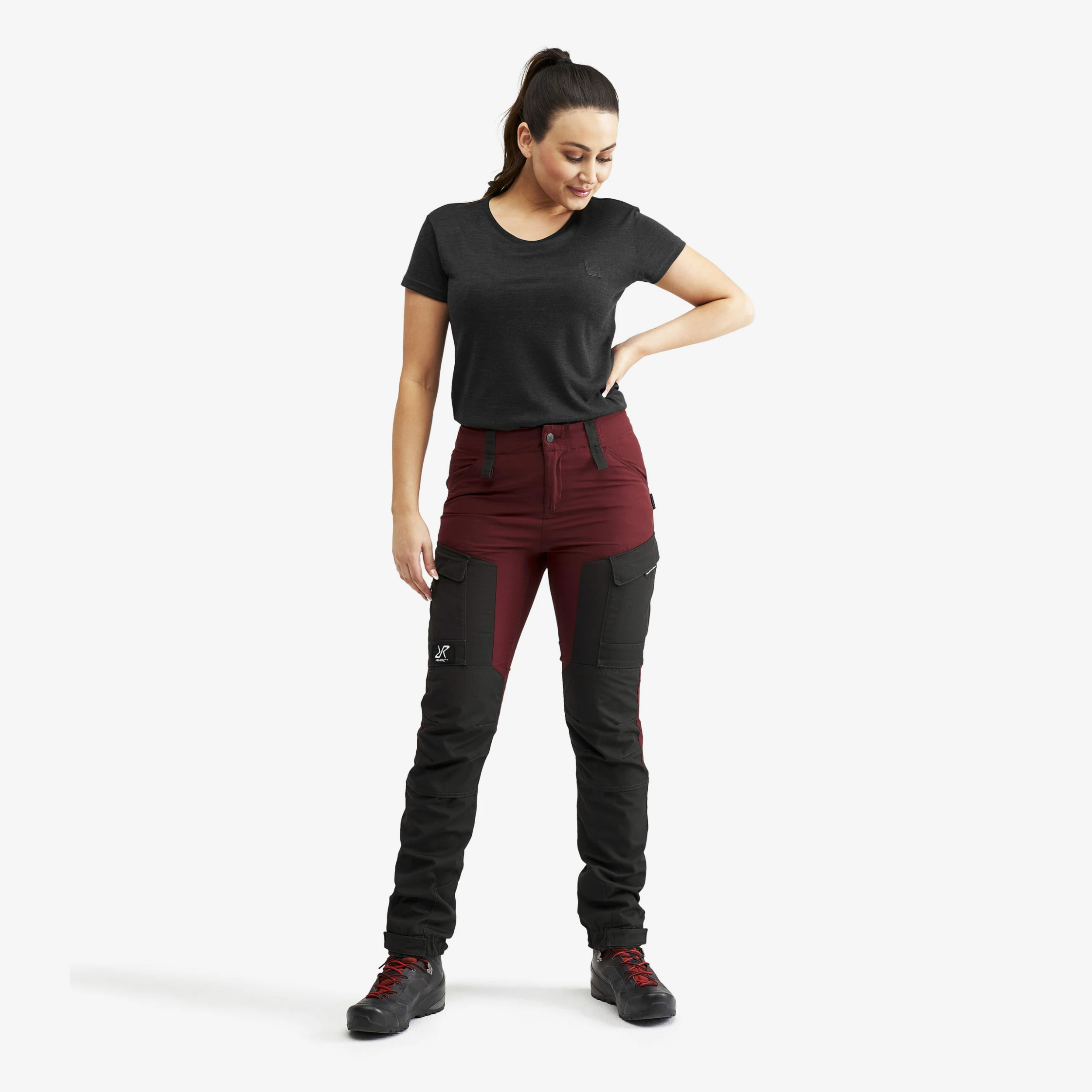 RVRC GP Trousers Women Bison Red 5 RVRC GP Trousers Women Bison Red - Image 3