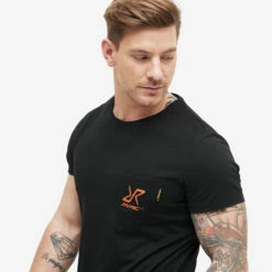 Fat Graphic Tee Men Black/Flame -UK Clothing Shop 29950835 523d 48e7 8d1e 5b3034e9aa9b