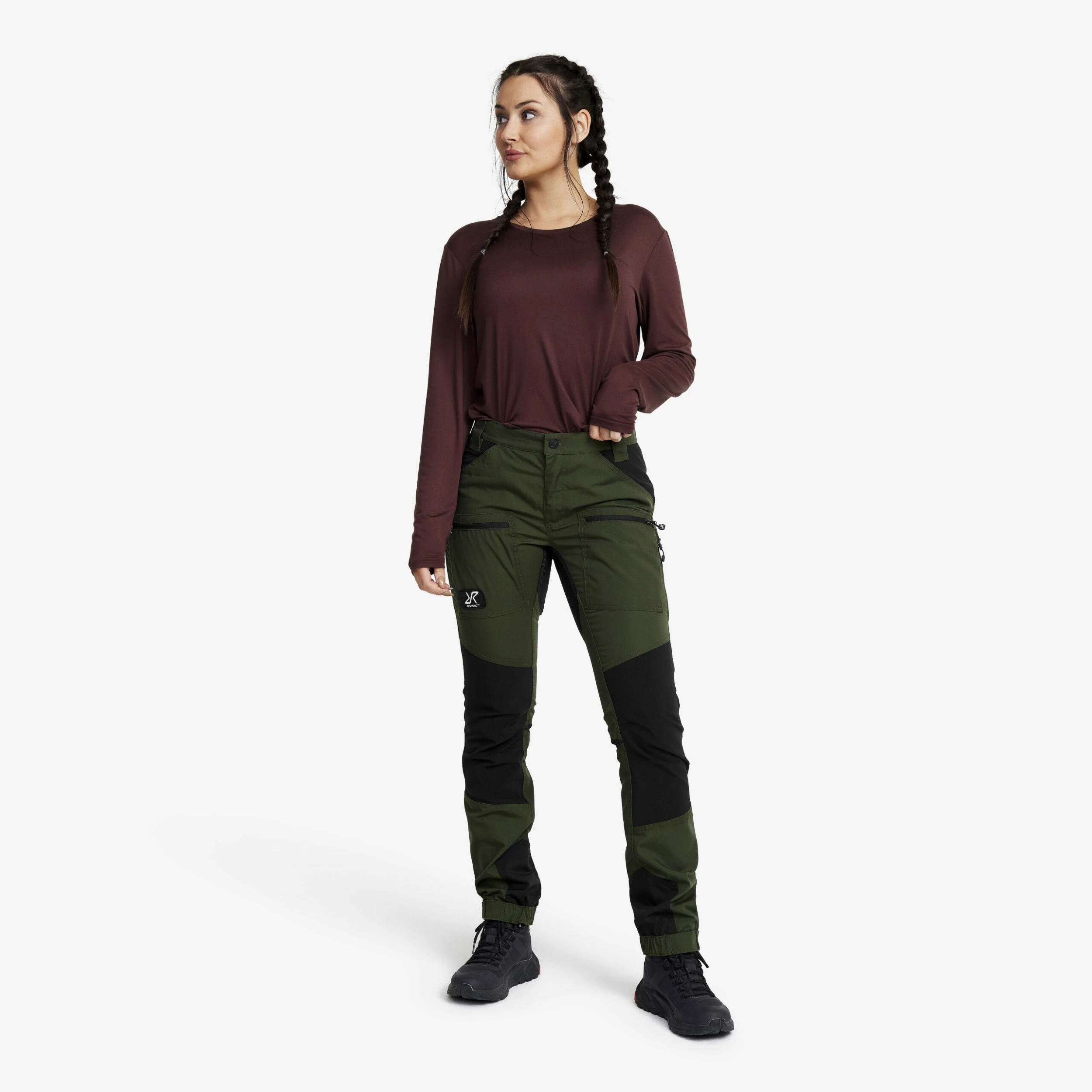 Nordwand Pro Trousers Women Forest Green 5 Nordwand Pro Trousers Women Forest Green - Image 3