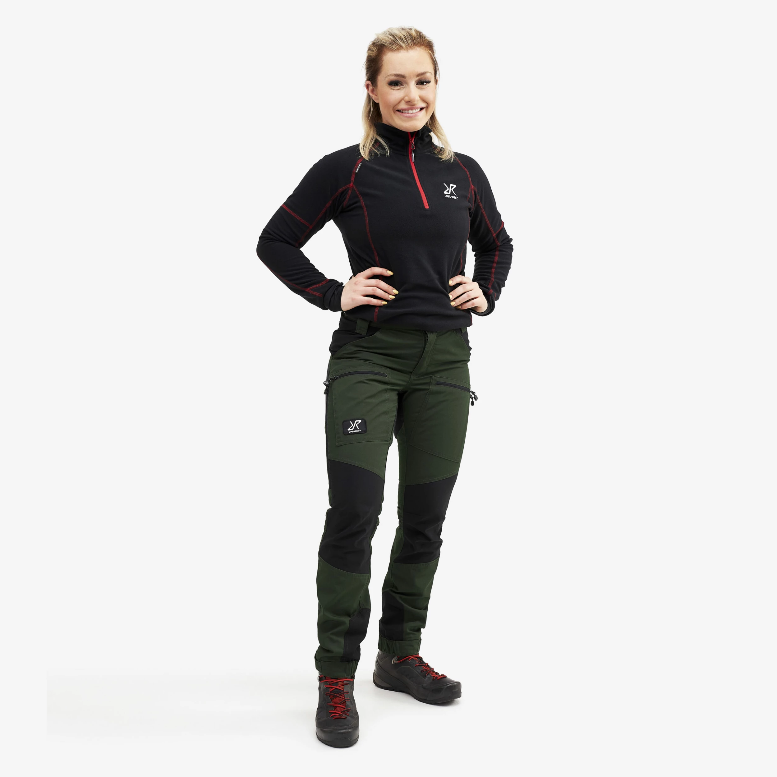 Nordwand Pro Short Trousers Women Forest Green 4 Nordwand Pro Short Trousers Women Forest Green - Image 2