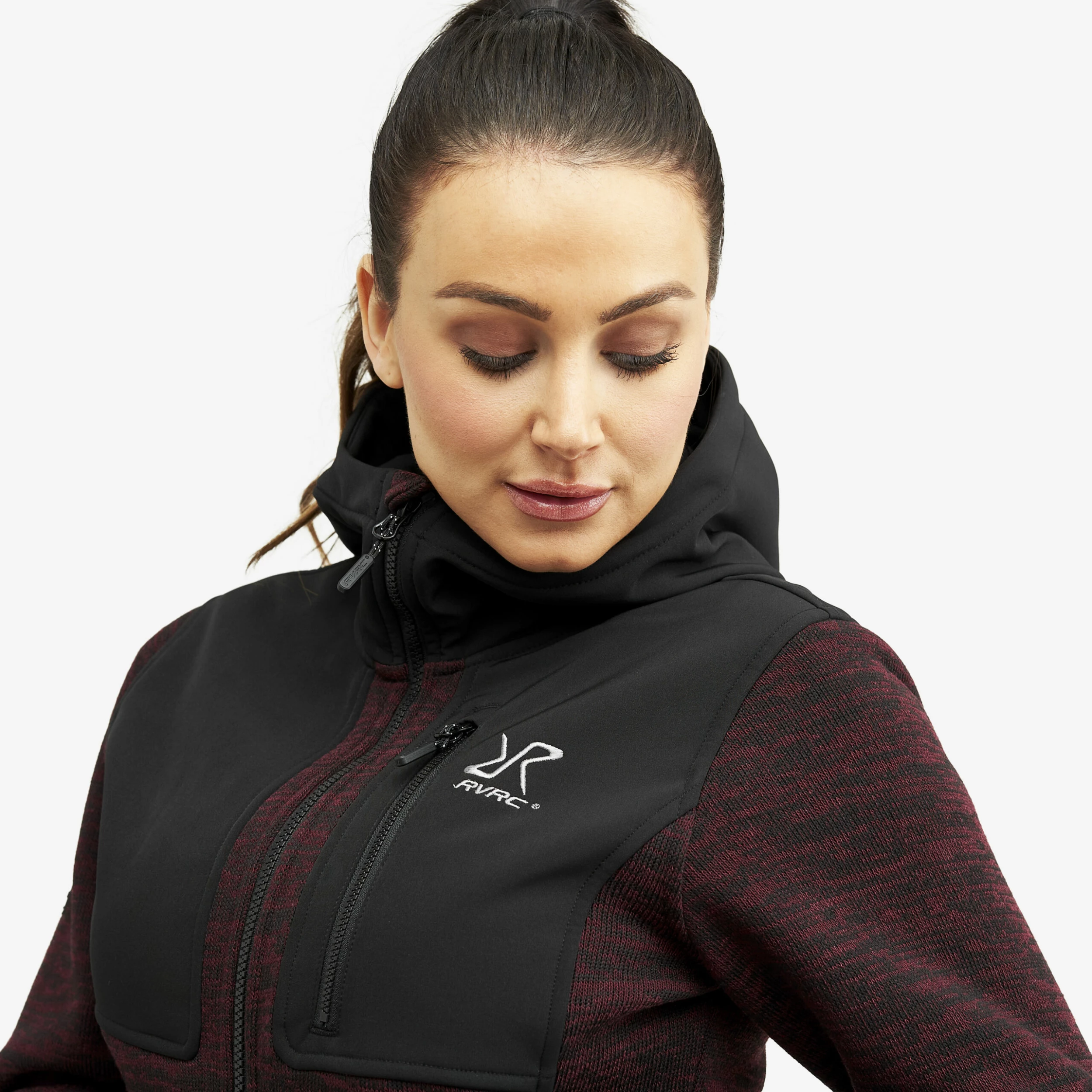 Wander Pro Wool Hoodie Women Bison Red 6 Wander Pro Wool Hoodie Women Bison Red - Image 4