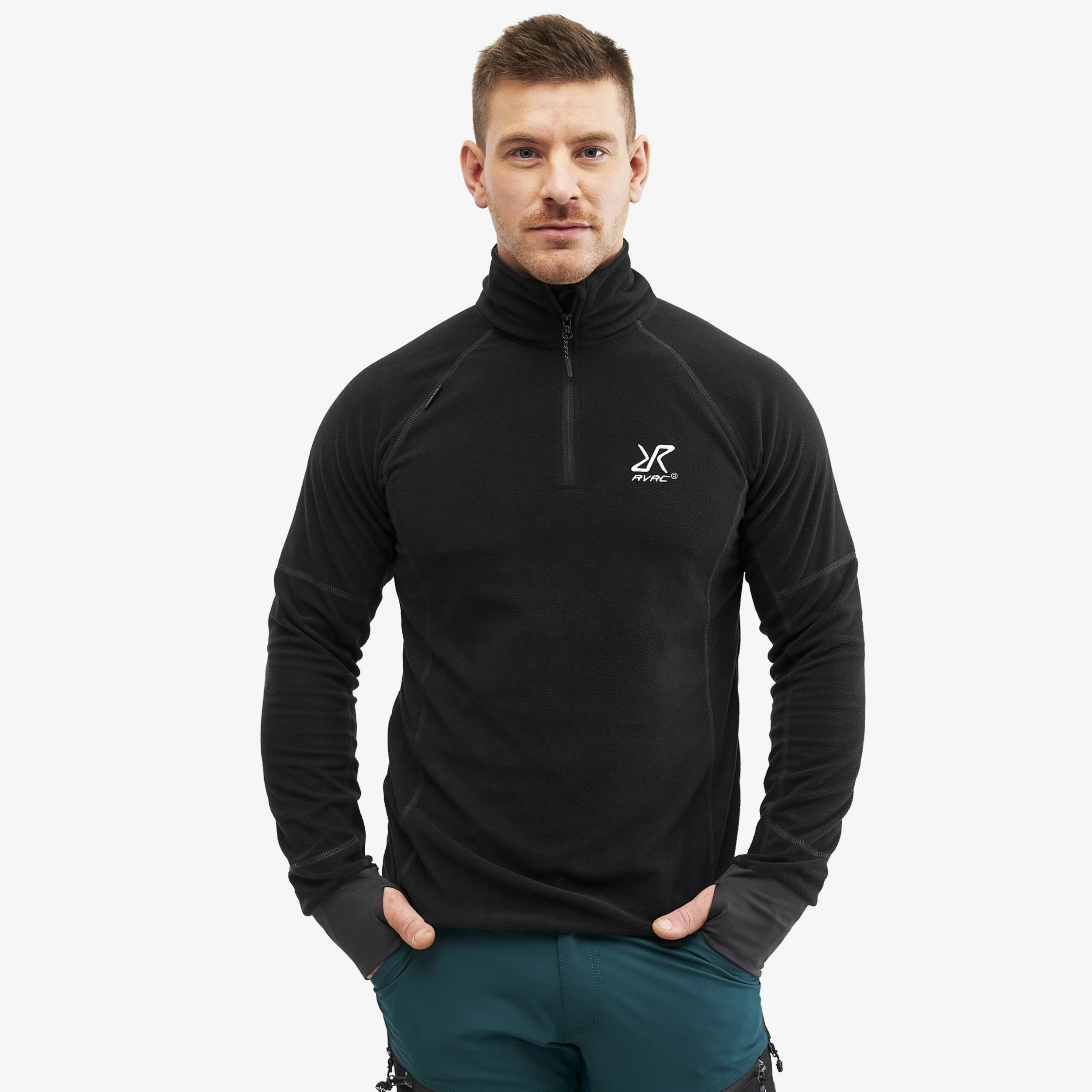 Trekker Fleece Men Caviar 3 Trekker Fleece Men Caviar
