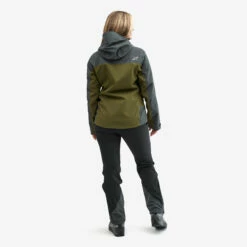 Silence Proshell Jacket Women Dark Olive 2.0 -UK Clothing Shop 3a897284 9cf6 4dc0 88e8 611662905b6e