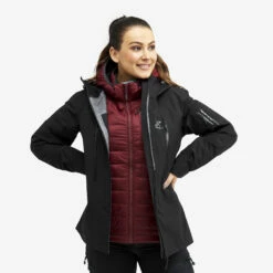 Helium Down Jacket Women Bison Red -UK Clothing Shop 404bd29e 1c80 4d38 a953 d4ca752308bb
