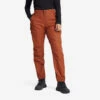 Typhoon Trousers Women Rusty Orange/Oatmeal -UK Clothing Shop 409ab368 7d1b 4f99 8a74 7b0e34503417