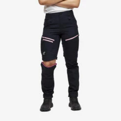 RVRC GP Pro Zip-off Trousers Women Peacemaker/Orchid Smoke