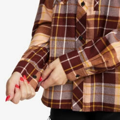 Flannel Shirt Women Toasted Nut -UK Clothing Shop 47e52219 5ecf 4eb7 8699 0dc322c20732