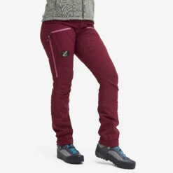 Nordwand Pro Trousers Women Bison Red