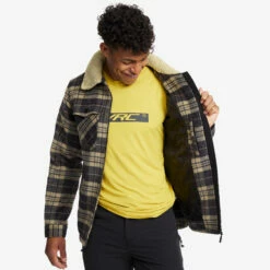 Lumber Jacket Men Anthracite/Coriander -UK Clothing Shop 49adcb0f 1745 45d8 8477 65683a3021fe