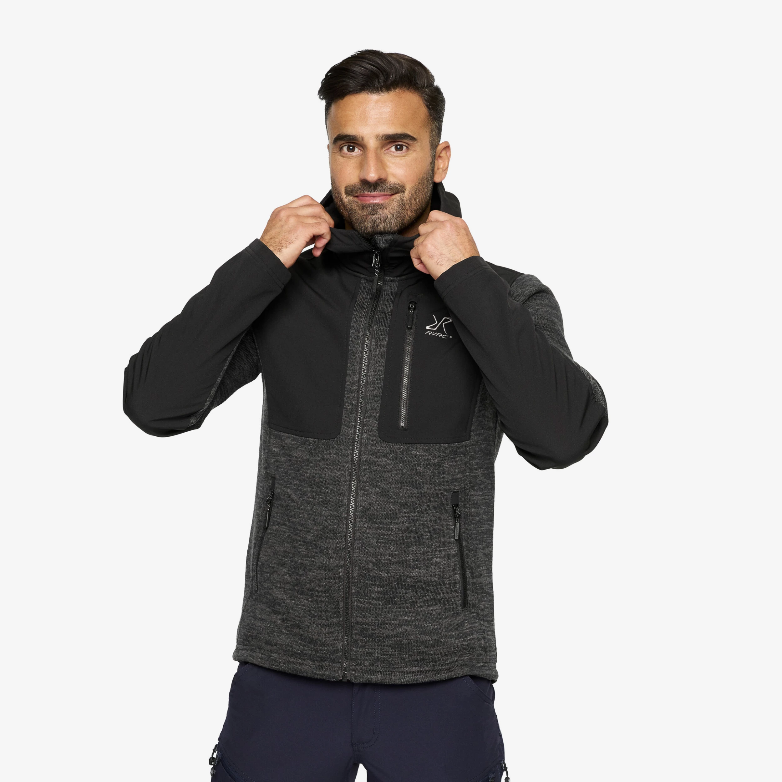 Wander Pro Wool Hoodie Men Anthracite 3 Wander Pro Wool Hoodie Men Anthracite