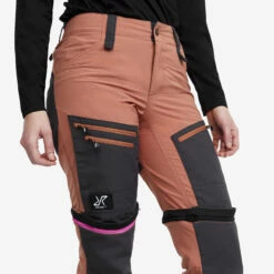 RVRC GP Pro Zip-off Trousers Women Copper Brown -UK Clothing Shop 4d554a68 7a3d 43fb b1c1 66de8448e1f7