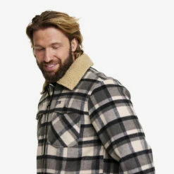 Lumber Jacket Men Tofu/Anthracite 13 Lumber Jacket Men Tofu/Anthracite -UK Clothing Shop 5284fbb5 03bc 482e 9036 f06d3aad452e