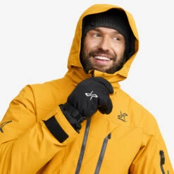 Halo 2L Insulated Ski Jacket Men Golden Yellow -UK Clothing Shop 551fc22c 391f 411b aa6a 8342237e2734