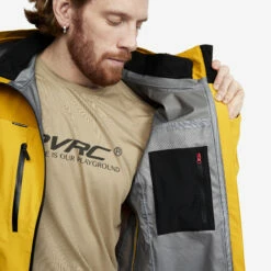 Silence Proshell Jacket Men Lemon Curry -UK Clothing Shop 5c26cf61 52c5 4745 a70a b7e1828ad202