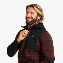 Wander Pro Wool Hoodie Men Smoked Paprika -UK Clothing Shop 5f1fd090 d9fb 4f23 93e6 f2ed7d46bda9