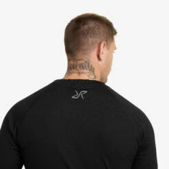 Mount Merino Long Sleeve Top Men Black -UK Clothing Shop 60203c75 fda9 4b43 85c0 5de20abb03c7