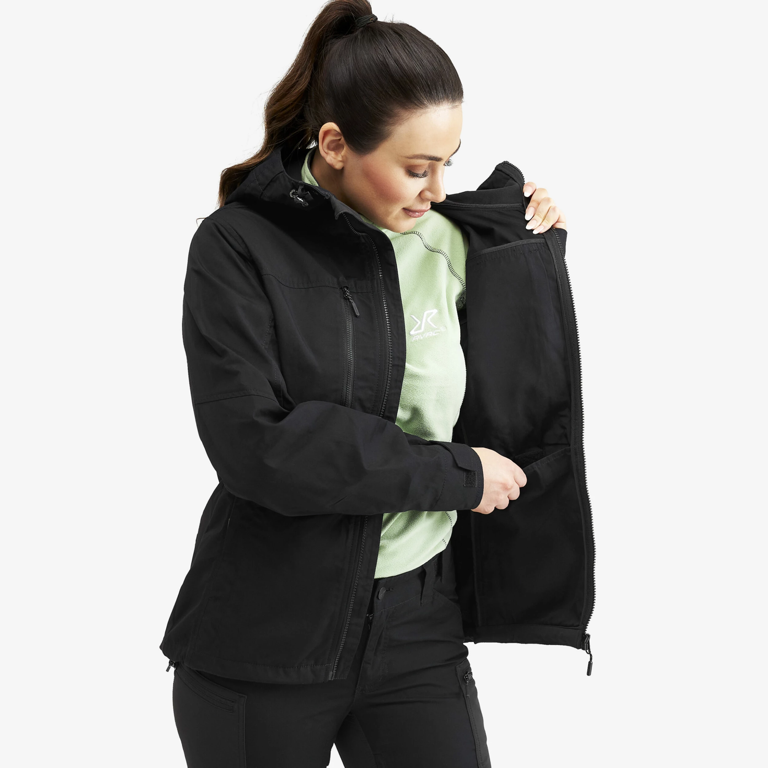 Wander Pro Jacket Women Black 9 Wander Pro Jacket Women Black - Image 7