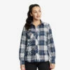 Flannel Shirt Women Moonlit Ocean/Blueberry -UK Clothing Shop 73a94a0f 8e4e 44d8 be20 6ef9c2bfe9c5