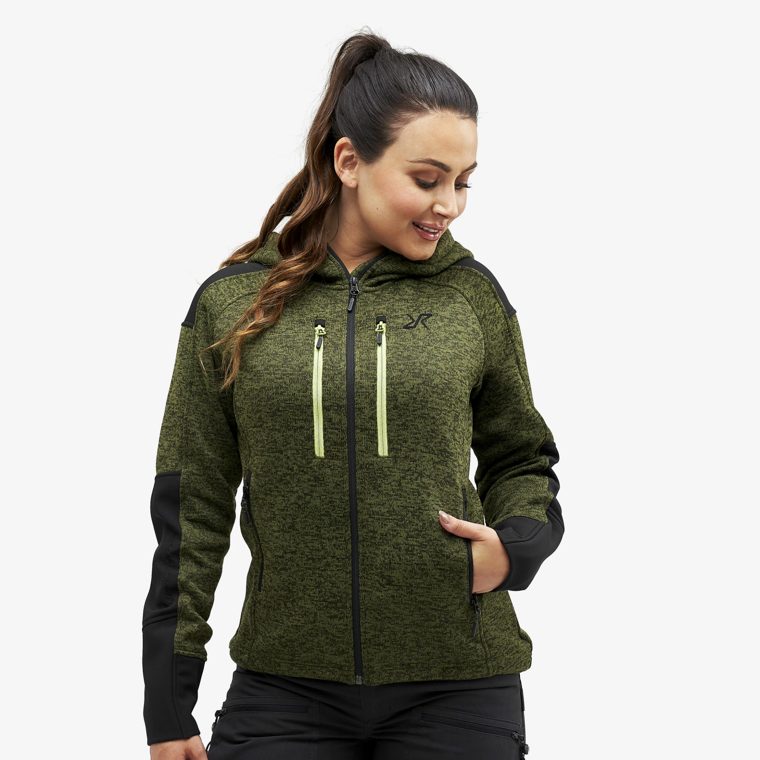 Tornado Hoodie Women Olive Green 3 Tornado Hoodie Women Olive Green