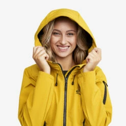 Reckon Softshell Jacket Women Lemon Curry -UK Clothing Shop 7bad56a8 076f 4767 bba6 d14a64c78ebf