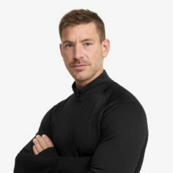 Waffle 1/2 Zip Baselayer Top Men Black -UK Clothing Shop 82758c50 7758 4cae af36 87d20c249fe8