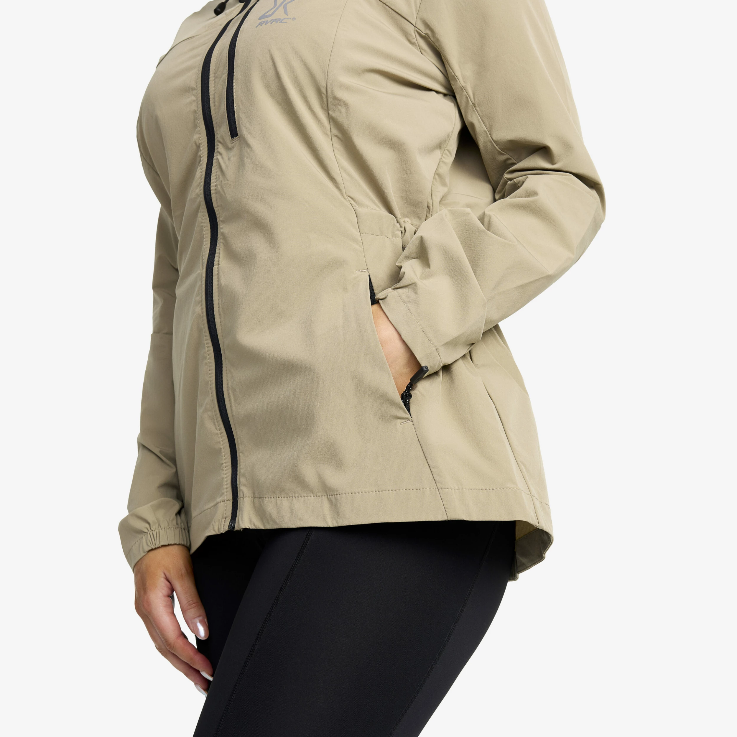 Aspect Wind Jacket Women Khaki 6 Aspect Wind Jacket Women Khaki - Image 4
