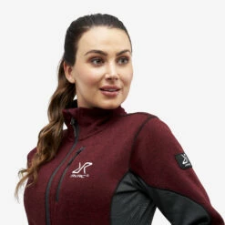 Fusion Fleece Women Bison Red -UK Clothing Shop 9124ac56 99ba 4020 bf8d 18e28c207486