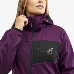 Hybrid Jacket 2.0 Women Dark Purple Rain -UK Clothing Shop 918ed97b c142 4466 9d56 3821db44980a