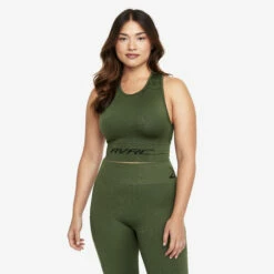 Descent Seamless Top Women Green