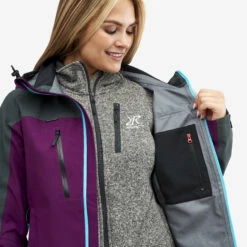 Silence Proshell Jacket Women Purple Rain -UK Clothing Shop 9339518f 540c 4427 91c1 7a0e72a432ec
