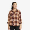 Flannel Shirt Women Toasted Nut -UK Clothing Shop 936cd1de 1448 47ce 9492 3cf7864dbd69